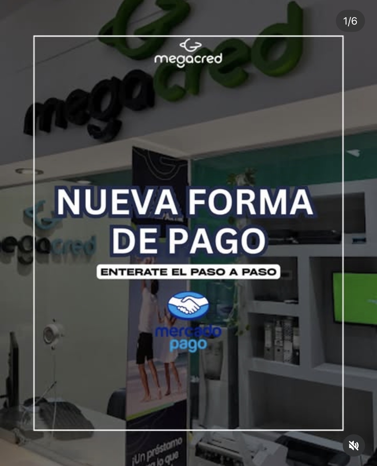 Nueva Forma de Pago - MegaCred